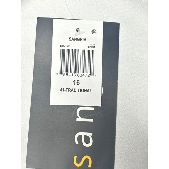 Sangria Black Floral Fit & Flare Dress Sleeveless Party Cocktail Size 16 NWT - Picture 4 of 9